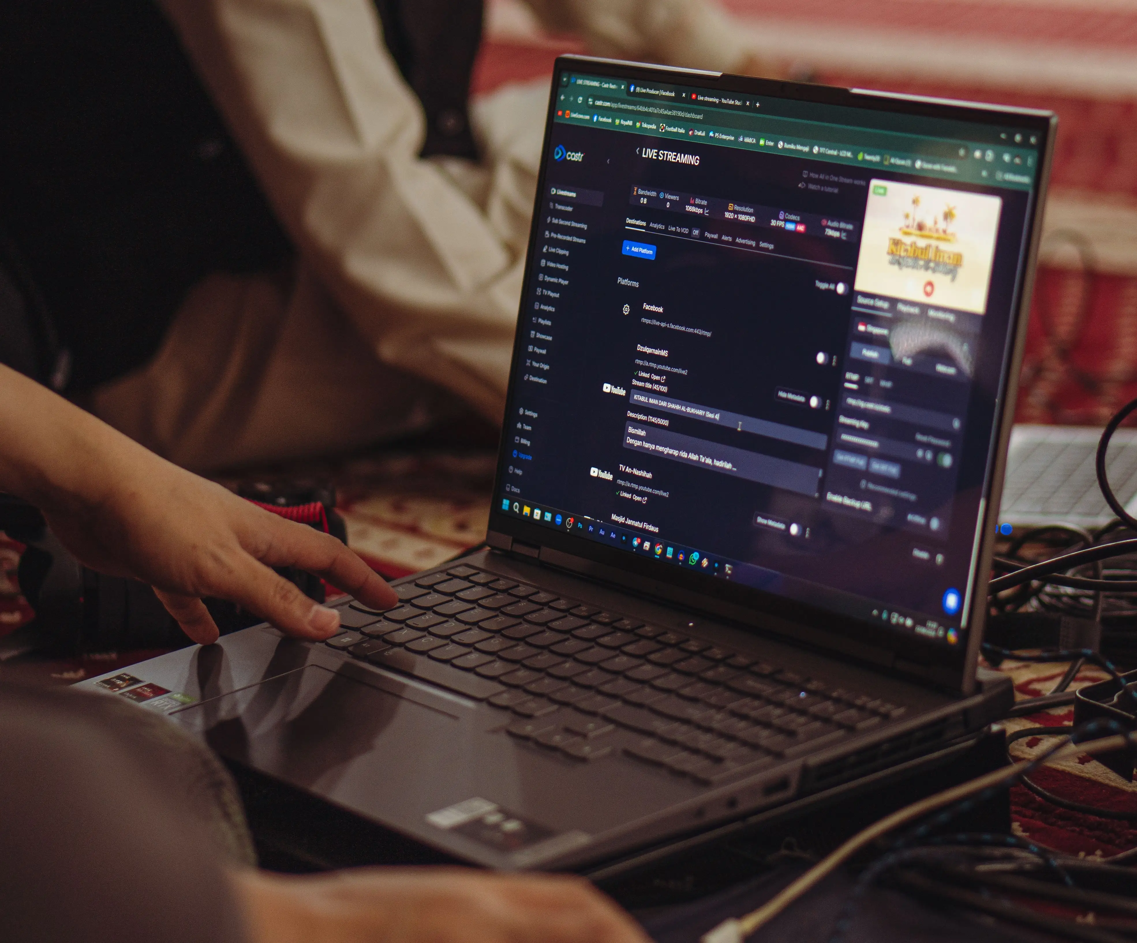 OTT platform designed for an Ajman media and entertainment business